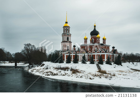 Russia, Resurrection Cathedral in Staraya Russa on 21131138