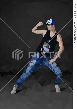 dancing young girl 21131367