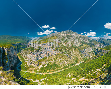 Landscape of the Gorges Du Verdon in south-eastern 21131919