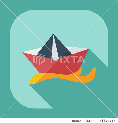 Flat modern design with shadow icons Cossack Flat modern design with shadow icons Cossack 21132542