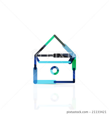 Vector email business symbol, or at sign logo 21133421