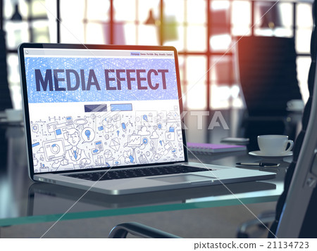 Media Effect on Laptop in Modern Workplace Media Effect on Laptop in Modern Workplace 21134723