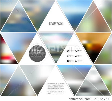 Abstract multicolored background of blurred nature 21134765