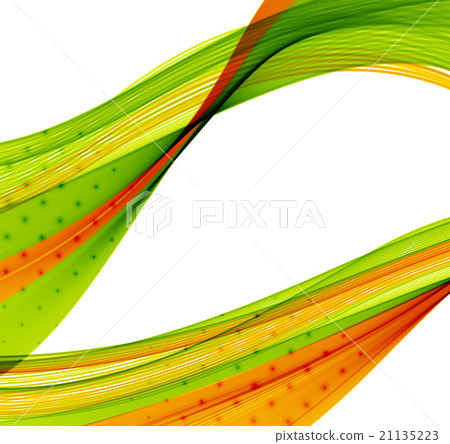 Abstract curved lines background. Template Abstract curved lines background. Template 21135223