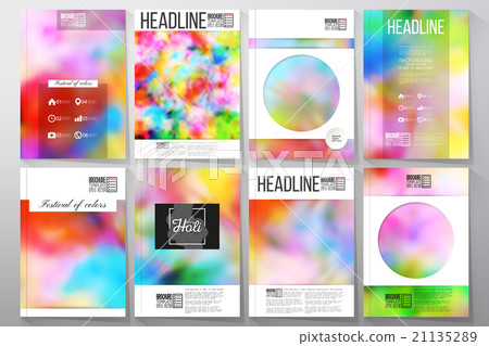 Set of business templates for brochure, flyer or 21135289