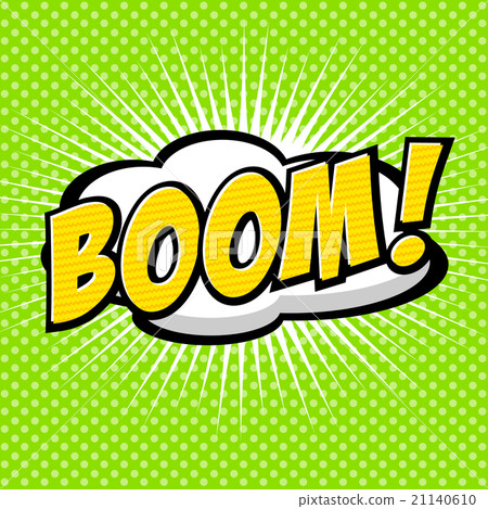Boom! - Comic Speech Bubble, Cartoon Boom! - Comic Speech Bubble, Cartoon 21140610