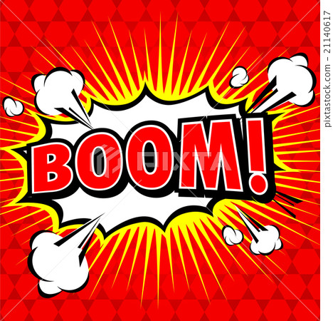 Boom! - Comic Speech Bubble, Cartoon Boom! - Comic Speech Bubble, Cartoon 21140617