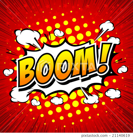 Boom! - Comic Speech Bubble, Cartoon Boom! - Comic Speech Bubble, Cartoon 21140619