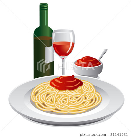 spaghett and sauce spaghett and sauce 21141981