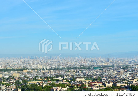 The streets of Nishinomiya city to Osaka 21142499