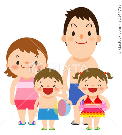 2 generations family - bathing suits 21144755