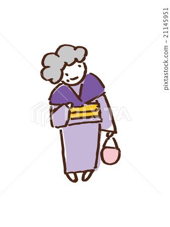 Granny who walks 21145951