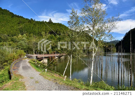 天然湖泊 21146271