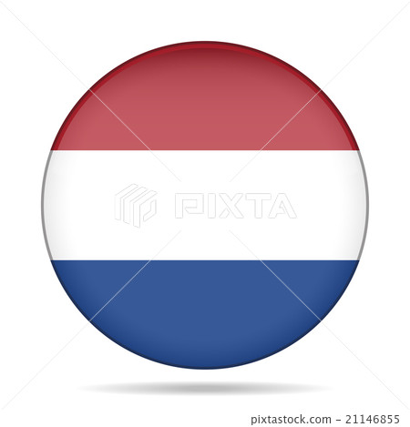 button with flag of Netherlands 21146855