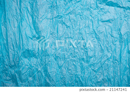 Wrinkled blue paper texture Wrinkled blue paper texture 21147241