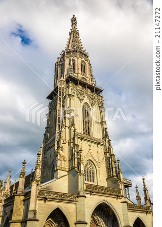 View of the Bern Minster - Switzerland 21147272