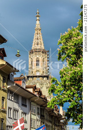 View of the Bern Minster - Switzerland View of the Bern Minster - Switzerland 21147275