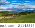Biei, meadow and sky 21148249