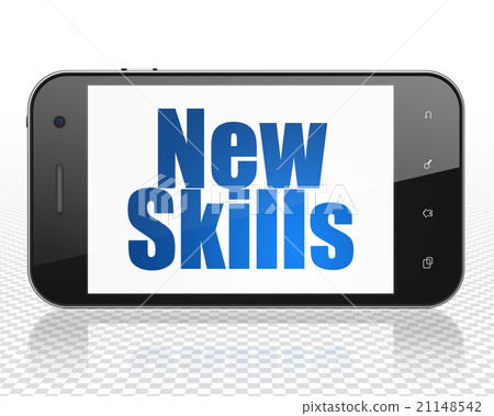 Studying concept: Smartphone with New Skills on 21148542