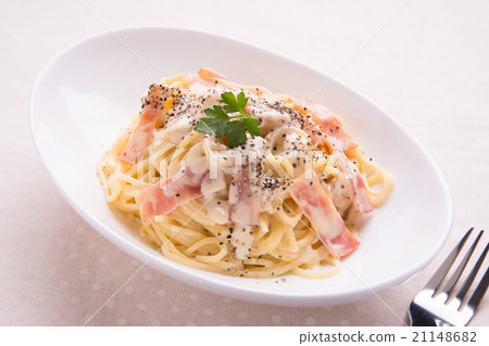 意大利麵條Alla Carbonara 意大利麵條Alla Carbonara 21148682