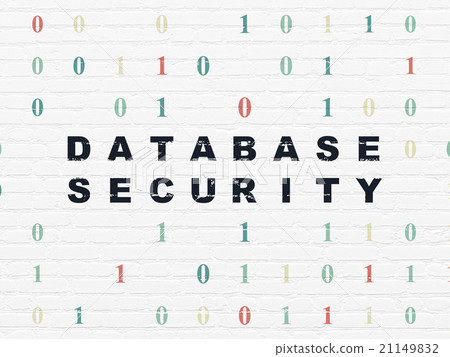 Programming concept: Database Security on wall Programming concept: Database Security on wall 21149832