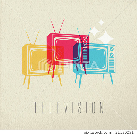 Colorful television concept background 21150251