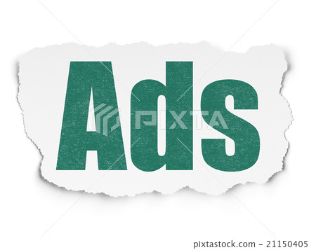 Advertising concept: Ads on Torn Paper background Advertising concept: Ads on Torn Paper background 21150405