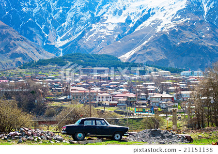 Stepantsminda village, Georgia 21151138