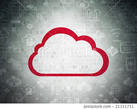 Cloud networking concept: Cloud on Digital Paper Cloud networking concept: Cloud on Digital Paper 21151711
