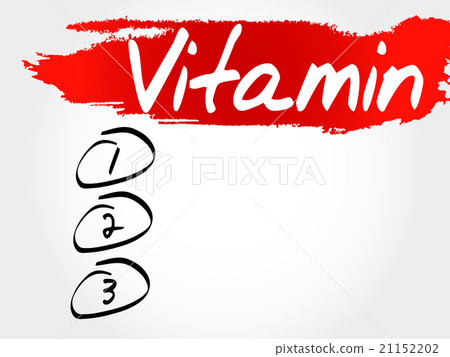VITAMIN blank list, fitness VITAMIN blank list, fitness 21152202