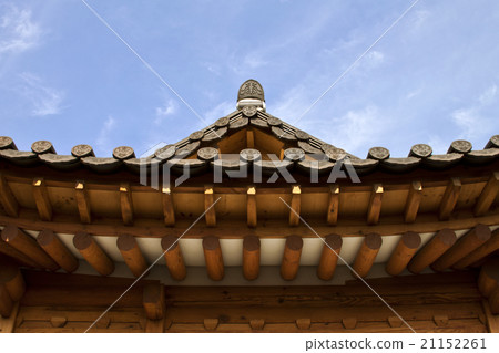 Seoul, Korean traditional architecture, asian roof Seoul, Korean traditional architecture, asian roof 21152261