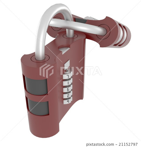 combination lock with five digits 21152797