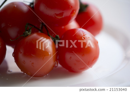 Cherry tomatoes closeup Cherry tomatoes closeup 21153040