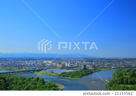 Scenery of Kitakami city area 21153562