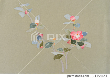 Japanese pattern silk fabric dyed fabric old cloth Japanese pattern silk fabric dyed fabric old cloth 21154641
