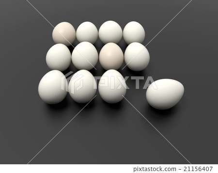 Dozen of eggs on black background Dozen of eggs on black background 21156407
