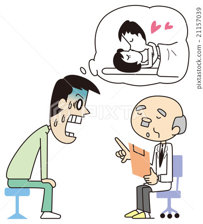 A man who is told of venereal disease A man who is told of venereal disease 21157039
