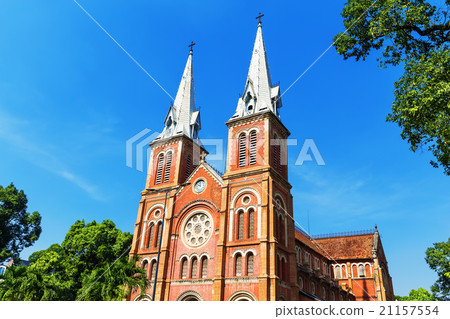 Saigon Notre Dame Cathedral Basilica in Ho Chi Minh city, Vietna 21157554