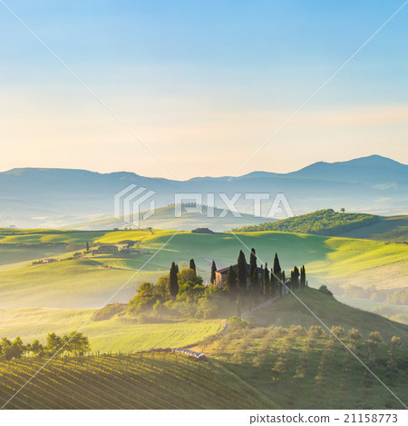 Tuscany at spring 21158773
