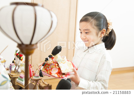 Hinapo and girls Dolls children girls elementary school students peach's mouth Hinamatsuri Hinapo and girls Dolls children girls elementary school students peach's mouth Hinamatsuri 21158883