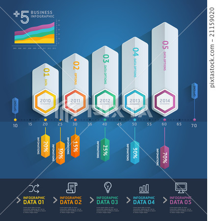 3d arrow infographics.  21159020