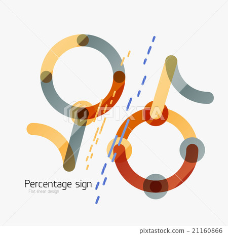 Percentage sign background Percentage sign background 21160866