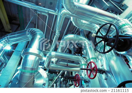 Steel pipelines, valves, cables and walkways 21161115