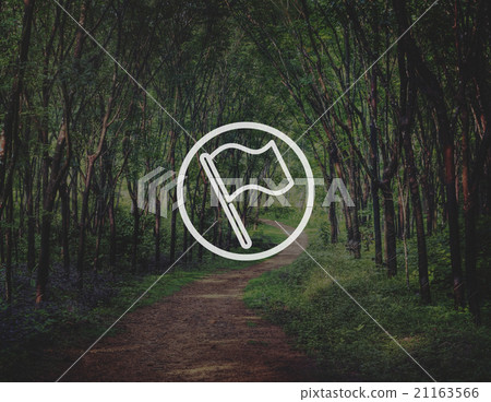 Flag Mark Pointing Marker Location Destination Concept 21163566