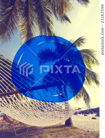 Vacation Summer Holidays Blue Marker COncept 21163599