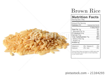 brown rice uncooked 21164293