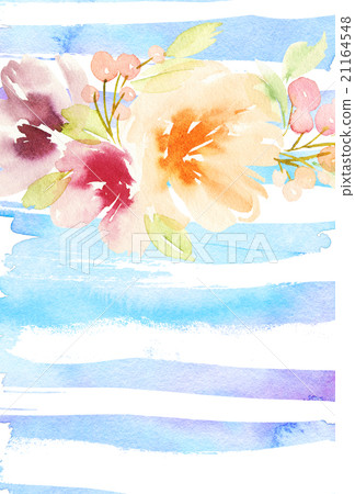 Greeting card with flowers Greeting card with flowers 21164548