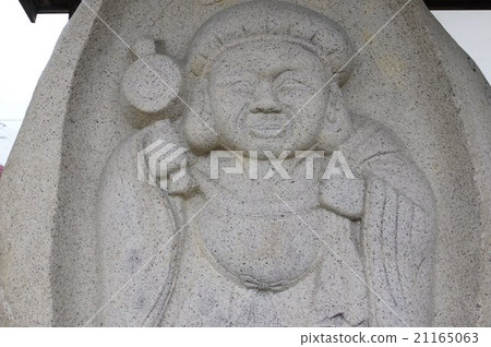 信州安曇野的文化財產Shinya（Arai）Daikokuten在公共大廳前擴建擴建 21165063