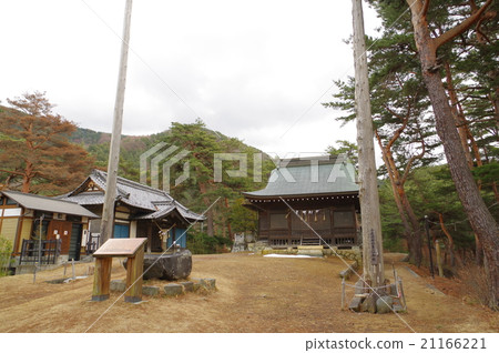 Shinshu Matsumoto的文化財產Chika Shaka Shrine Premises橫濱松本·江戶時代的兩個高島氏族邊境邊界建築 21166221