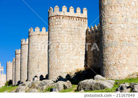 fortification of Avila, Castile and Leon, Spain 21167049